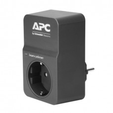 Сетевой фильтр APC Essential SurgeArrest, 1 розетка, 230 В, черный