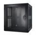 APC AR100HD Перфорированная передняя дверца для шкафа NetShelter WX 13U с вертикальными направляющими с нарезными отверстиями, черная