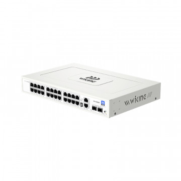 Wi-Tek WK-PS328GF (Wiking series) 24-портовый Gigabit PoE коммутатор