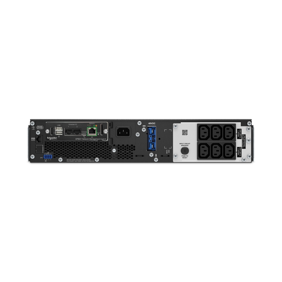 UPS APC/SRT1500RMXLI/Smart/On-Line/R-T/IEC/1 500 VА/1 500 W