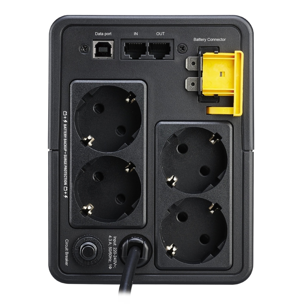 UPS APC/BX950MI-GR/Back/Line Interactiv/AVR/Schuko/950 VА/520 W