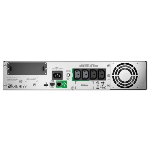 UPS APC/SMT1500RMI2UC 230V, 4x IEC C13 outlets, SmartConnect Port+SmartSlot, AVR, LCD/Smart-UPS VT/1 500 VА/0 W