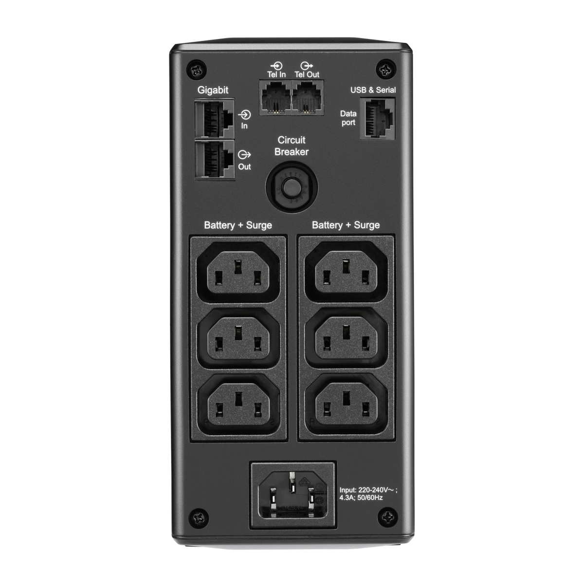 UPS APC/BR900MI/Back Pro/Line Interactiv/AVR/IEC/900 VА/540 W