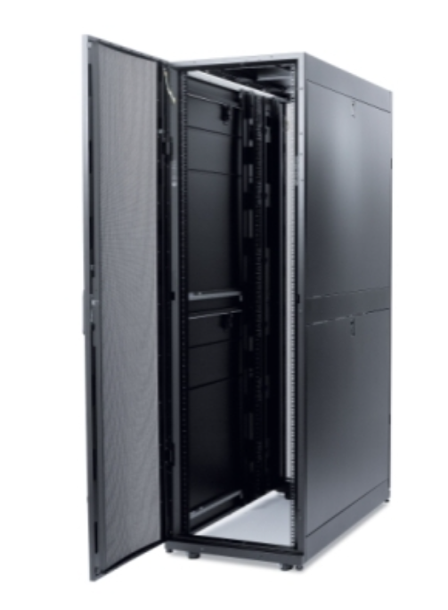 APC AR3300 Шкаф NetShelter SX 42U, ширина 600 мм, глубина 1200 мм, черные боковые панели