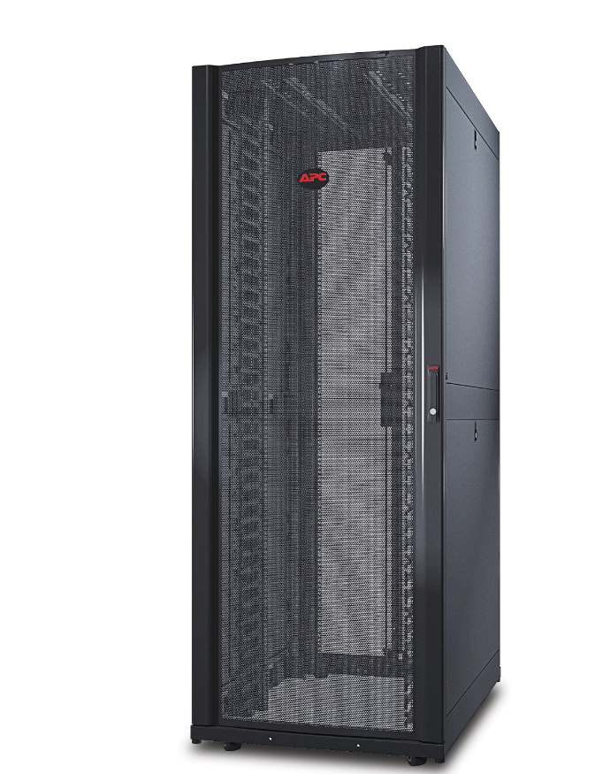 APC AR3140 Шкаф для сетевого оборудования NetShelter SX 42U, ширина 750 мм, глубина 1070 мм, черные боковые панели