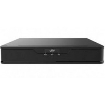 Uniview NVR301-16S3 IP-Видеорегистратор 16 каналов | 1×SATA до 10 ТБ | Входящий поток 80 Мбит/с | Запись до 8 МП | Ethernet RJ45 10/100/1000 | HDMI 4K / VGA | USB 2.0 | Настольный | -10°C...+55°C | ONVIF / RTSP