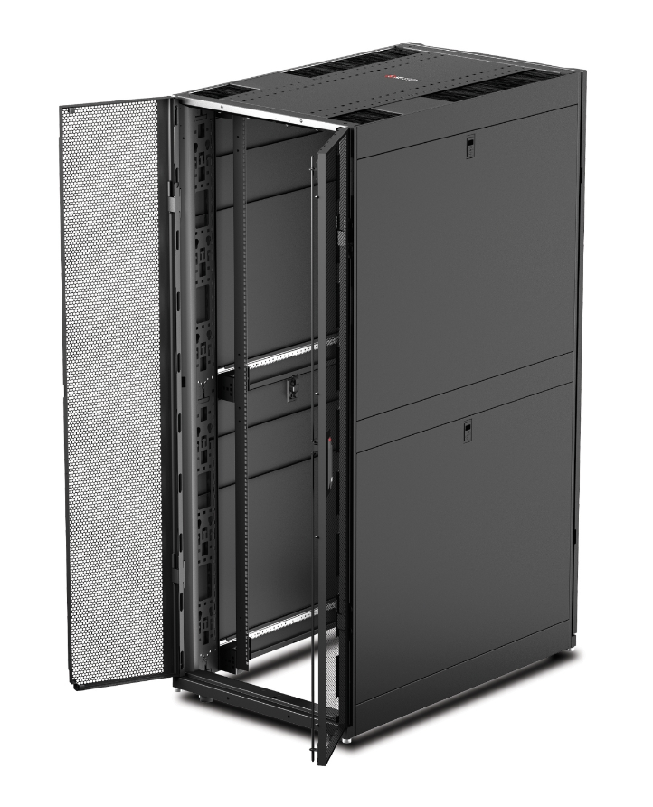 APC AR3140 Шкаф для сетевого оборудования NetShelter SX 42U, ширина 750 мм, глубина 1070 мм, черные боковые панели