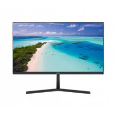 Монитор 22" LED, Full HD, 100 Гц, отклик 5 мс, яркость 250 кд/м², контраст 3000:1, угол 178°/178°, HDMI+VGA, VESA 75×75, 18/7, DC 12 В 2 А, ≤22 Вт, ожидание ≤0.5 Вт, раб. 0-40°C.