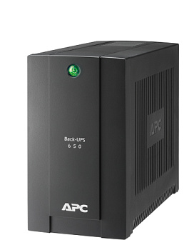 ИБП APC BC650I-RSX Back-UPS BC650I-RSX 650 ВА(VA)/360 Вт(W)