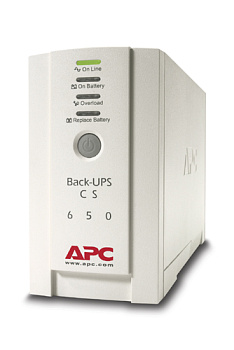 ИБП APC BK650EI Back-UPS BK650EI 650 ВА(VA)/400 Вт(W)